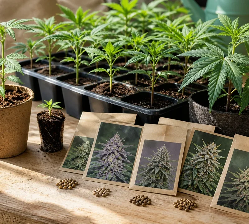 Cannabissorten für Einsteiger auf einen Blick