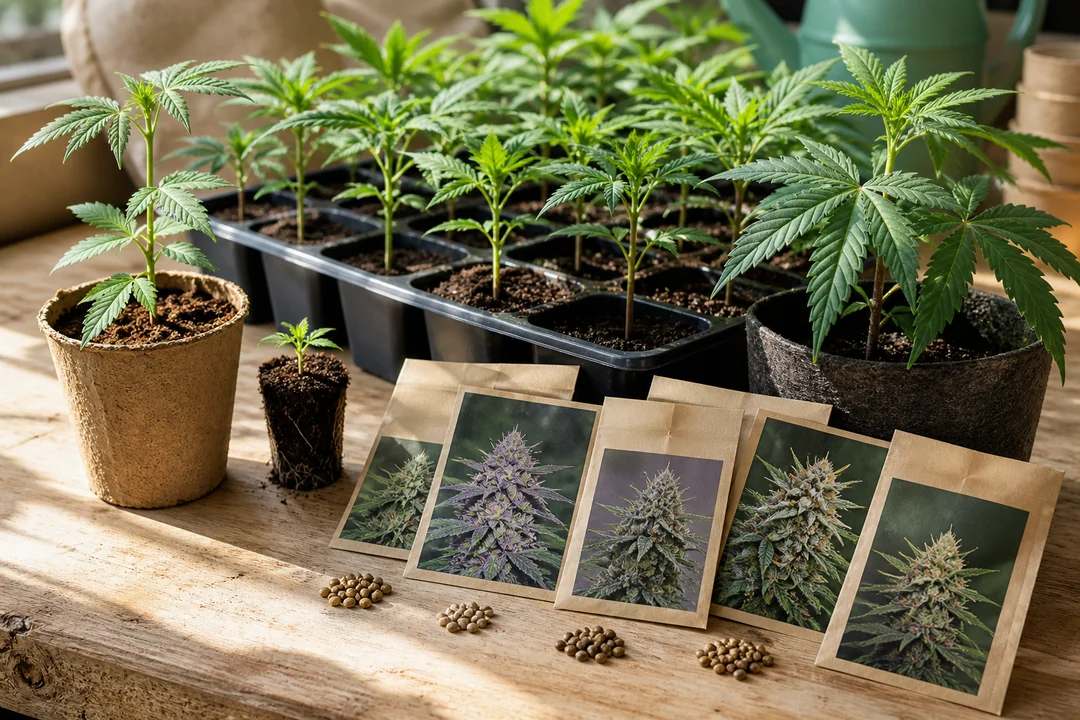 Cannabissorten für Einsteiger auf einen Blick